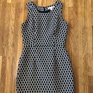 Black and white dress